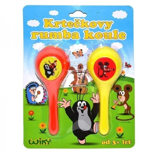 Krtek rumba kugle 2 kom