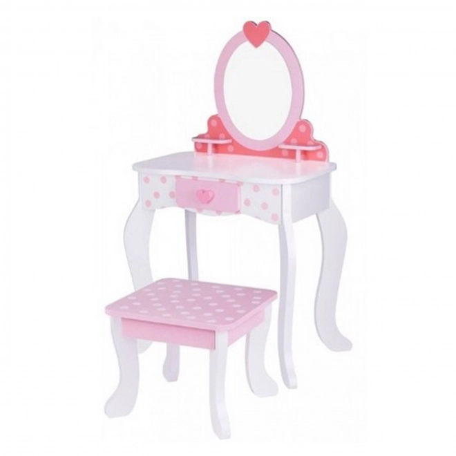 Drveni toaletni stolić sa stolicom od Tooky Toy