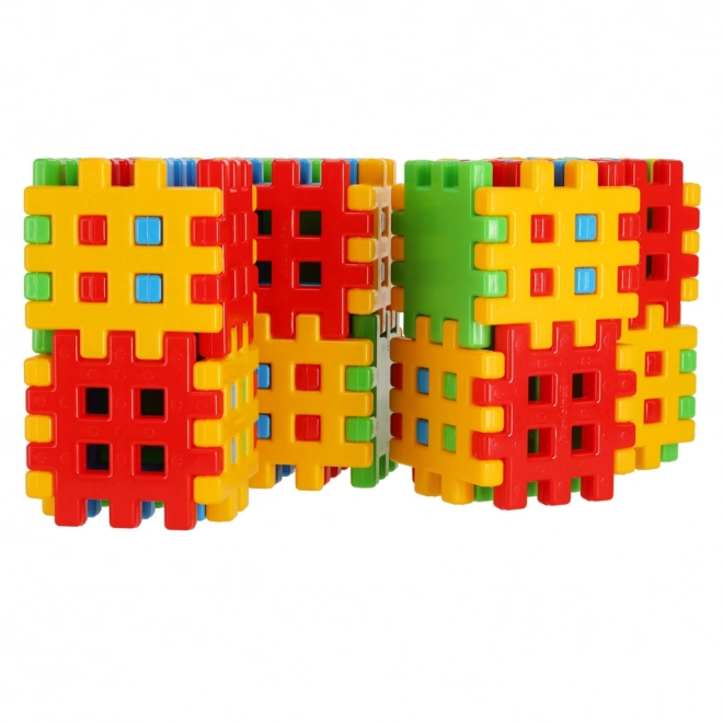 Šarene građevne kocke Wafle Marioinex - 48 kom