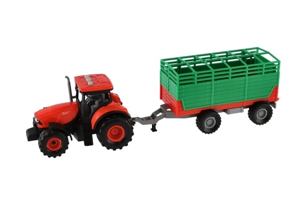 Traktor Zetor s prikolicom s svjetlosnim i zvučnim efektima - 36 cm