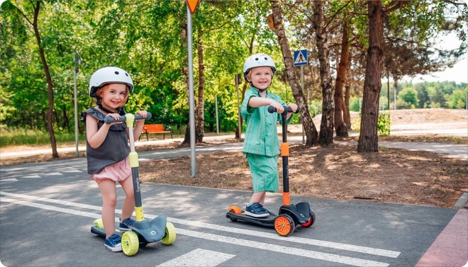 Dječji romobil Lionelo Timmy zeleni