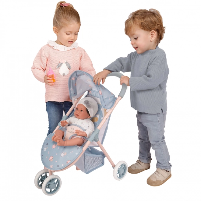 DeCuevas 90280 sportska kolica za lutke na tri kotača COCO 2024 - 55 cm
