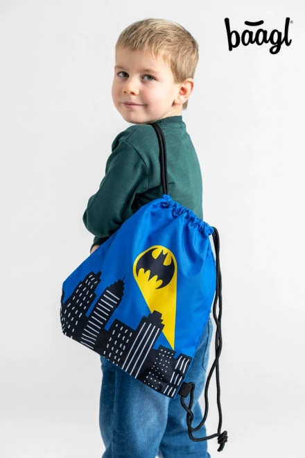 BAAGL Predškolska torba Batman plava