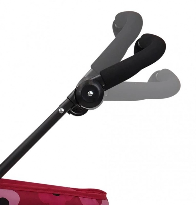 Kolica za lutke 2u1 - Bella Poppy Red