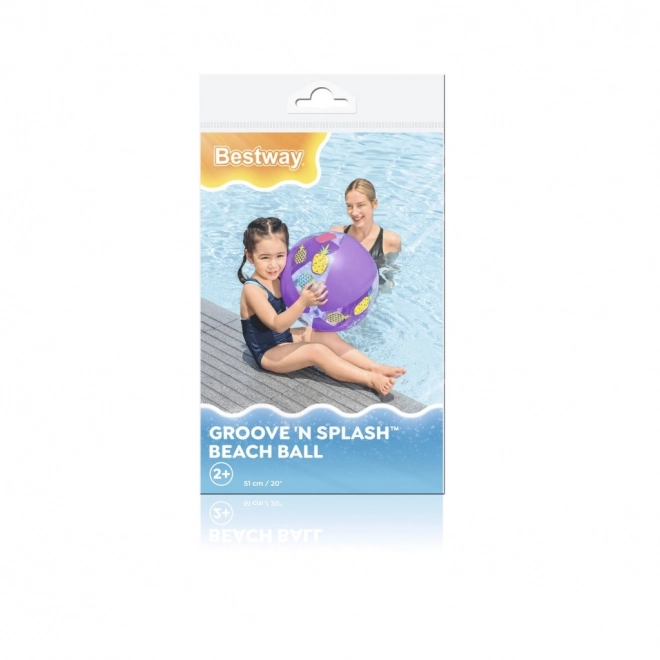 Šareni napuhavajući plažni balon Bestway Groove 'n Splash 51 cm voće