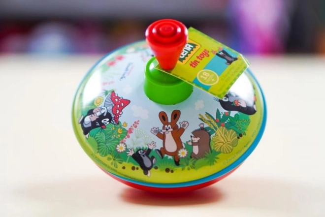 Káča rotirajući Krtek metal/plastika 13cm