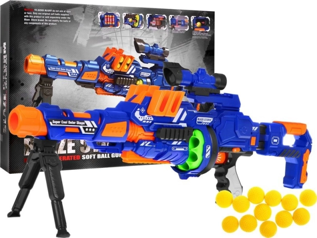 modularna dječja puška Blaze Storm 8+ s pjenastim kuglicama i dodacima