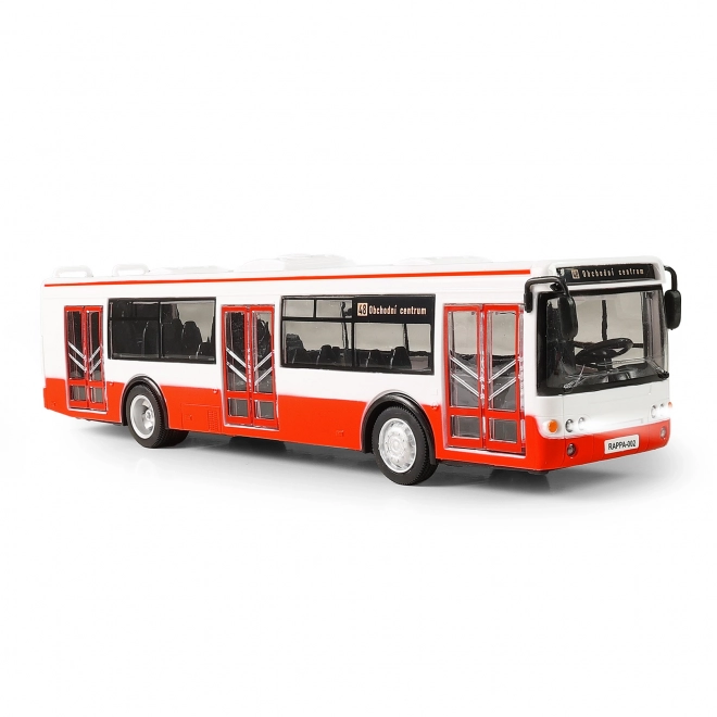 Autobus koji najavljuje stanice na češkom 28 cm