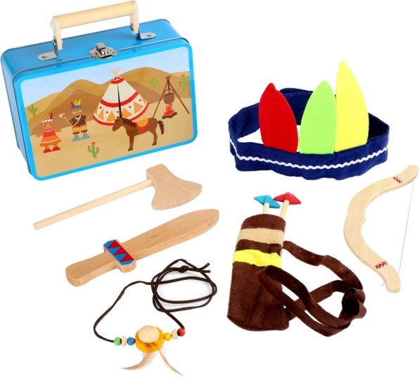 dječji kovčeg indijanski set Small Foot