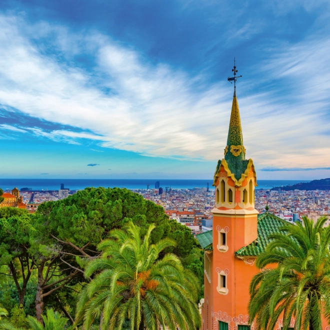 Zidni kalendar Barcelona 2026, 30 x 30 cm