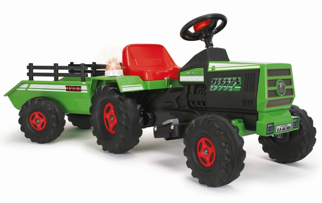 Dječji električni traktor s prikolicom 6V