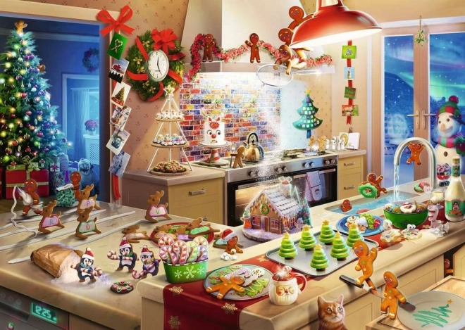RAVENSBURGER božićni medenjaci – puzzle 1000 dijelova