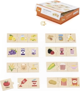 VIGA drvene puzzle: odnosi između prirode i hrane