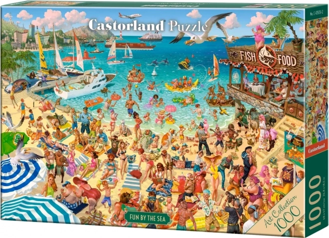 Castorland puzzle Art Collection: Zabava na moru 1000 dijelova