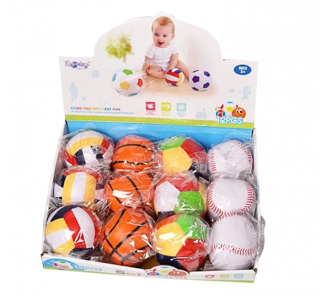 Loptica SPORTO razne vrste 10 cm