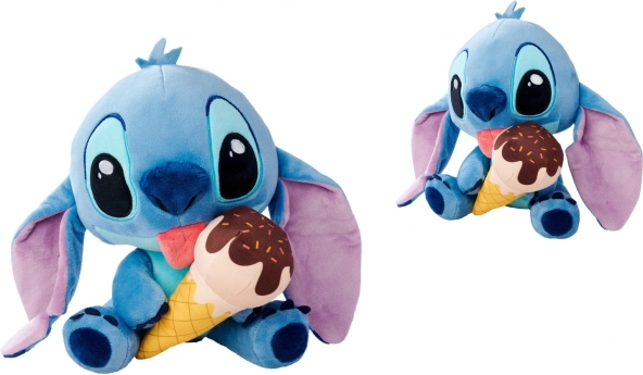 Plišani STITCH s kornetom sladoleda 25 cm