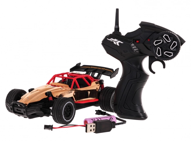 RACING 01 Zlatni R/C metalni automobil