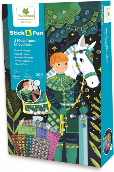 Stick & Fun - mala mozaika - vitezovi