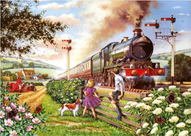 HOP puzzle željeznički klinci 500 dijelova
