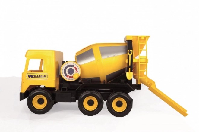 Žuta miješalica za beton 38 cm Middle Truck u kutiji
