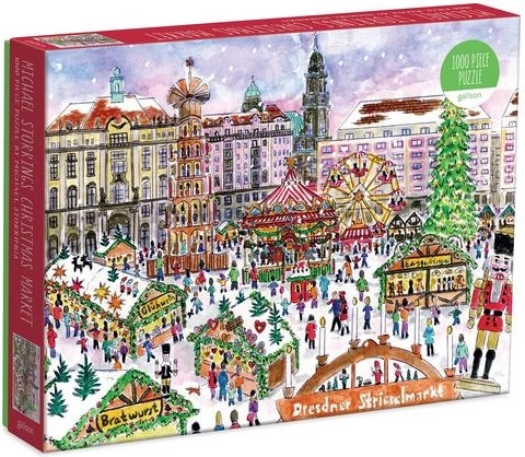 Puzzle Božićni sajam u Dresdenu 1000 dijelova
