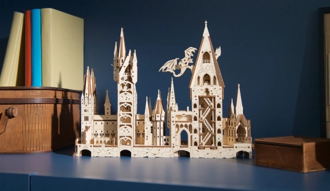Ugears 3D drveni mehanički puzzle Dvorac Hogwarts, Harry Potter