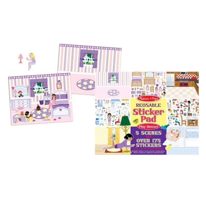 Set naljepnica za dom 'Igramo se kuće' Melissa & Doug