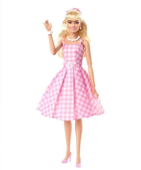 Filmička lutka Barbie Margot Robbie kao Barbie u ružičastim haljinama