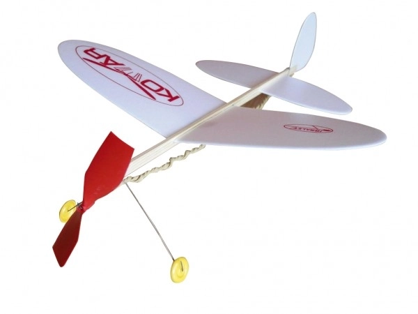 Avion Komar baciti model na gumu polistiren/drvo 38x31cm u vrećici