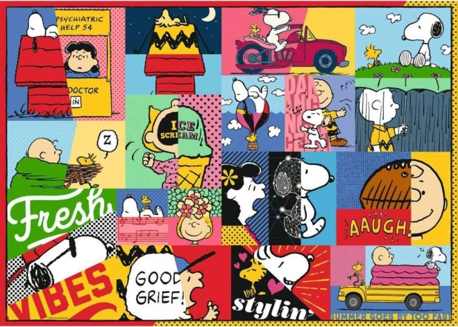 Puzzle RAVENSBURGER Peanuts trenutačna scena 1000 dijelova