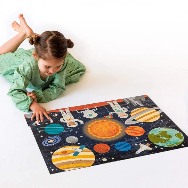 Petit Collage Podni Puzzle Svemir