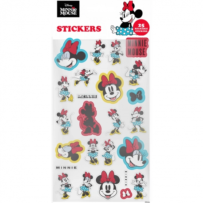 Minnie višekratno upotrebljive naljepnice