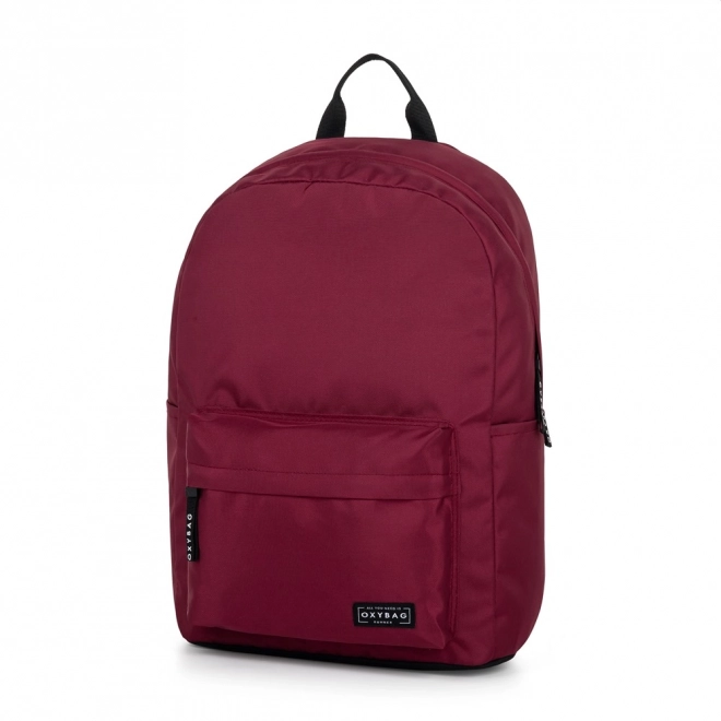 Studentska torba OXY Runner bordo 21 l