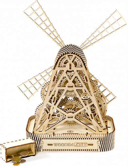 WOODEN CITY 3D puzzle Mlin 222 dijelova