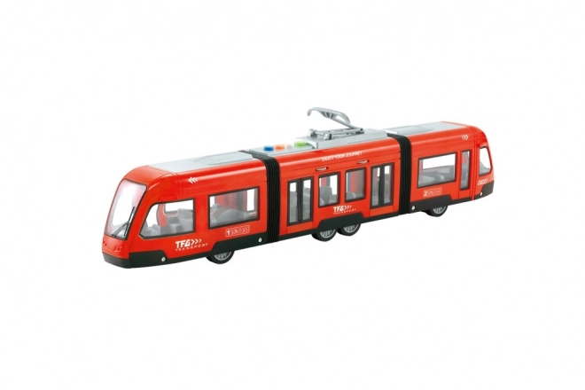 Crvena tramvaja na inercijski pogon 1:16