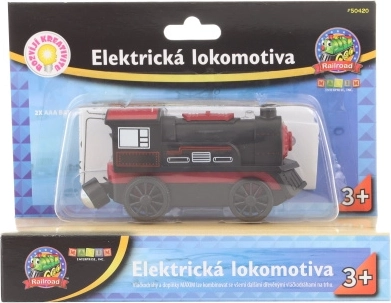 Električna lokomotiva za djecu – crna