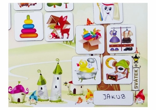 Magnetski kalendar - Vrtić 114 magnetskih komada