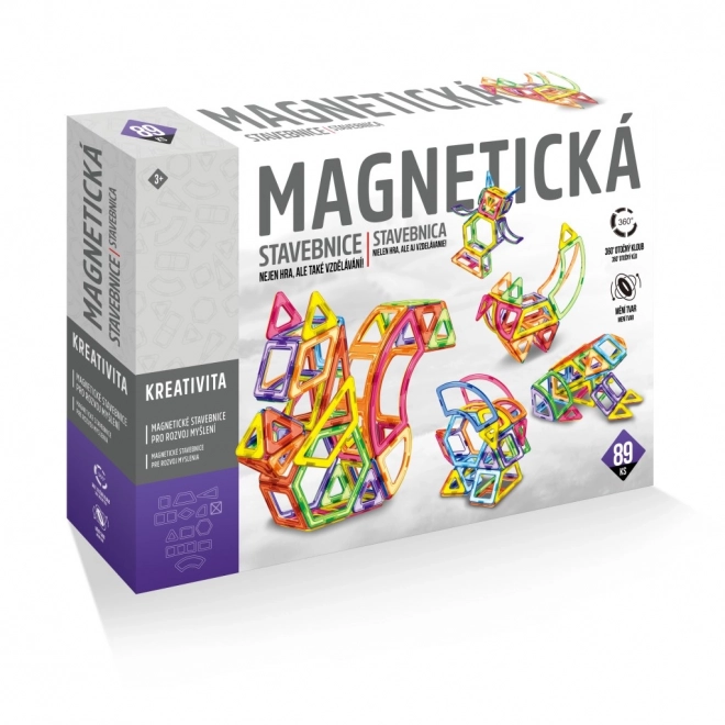 Magnetski set za građenje 89 kom