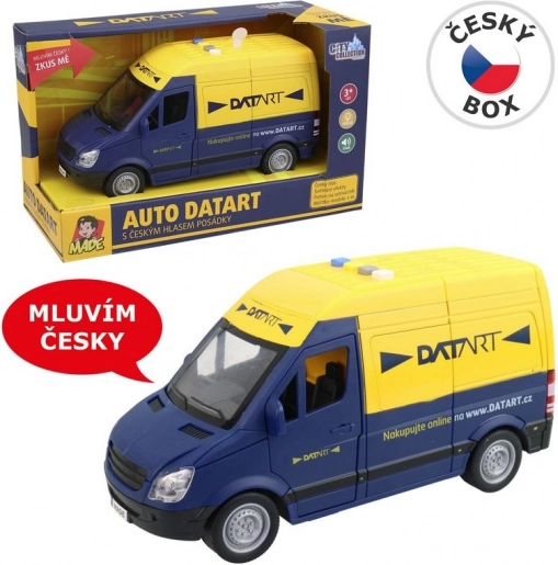 MaDe dostavno vozilo DATART sa svjetlima i hrvatskim glasom, 22 cm