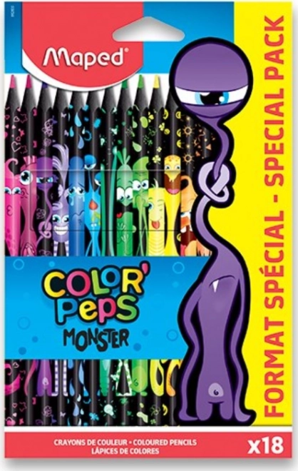 MAPED Pastelke Color'Peps Monster 18 kom