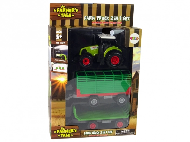 Traktor s prikolicom Farma