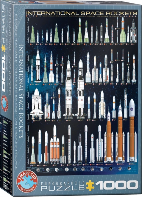 EUROGRAPHICS Puzzle Međunarodne Svemirske Rakete 1000 Dijelova