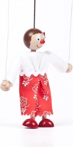 GERLICH drvena lutka Maruška 12 cm