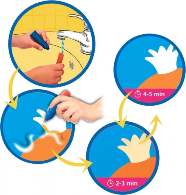 CLEMENTONI Puzzle s slikanjem vodom Water Magic: Baby Shark 15 dijelova