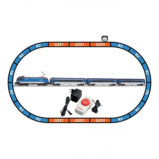 Piko Početni set Osobni vlak Taurus Railjet IC ČD VI - 57179