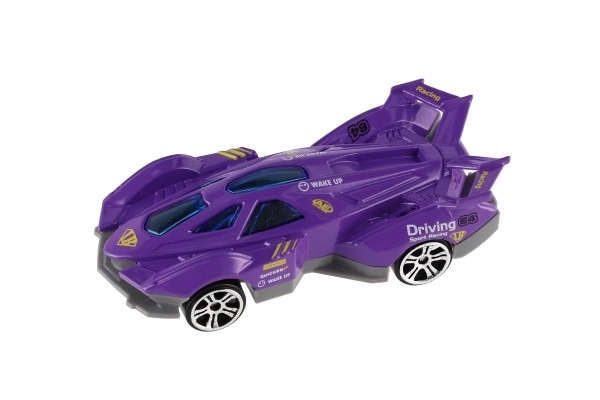 Auto sportski 6 kom metal/plastika 8 cm slobodni hod u kutiji 10,5x27,5x4 cm