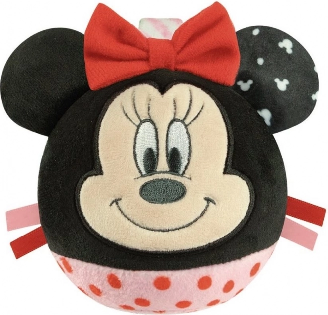Clementoni Baby plišasta loptica Minnie s zvečkom