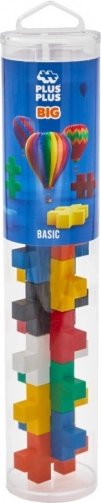 Plus-Plus BIG Basic – kreativna građevna igra u tubi 15 kom