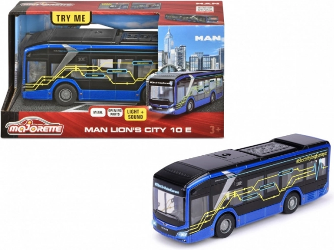 Majorette autobus MAN Lion 22,5 cm