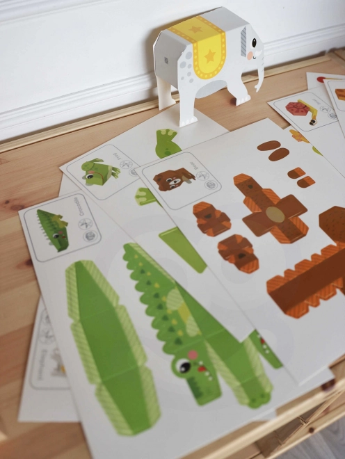 Woopie art&fun kreativni set origami 3D životinjice